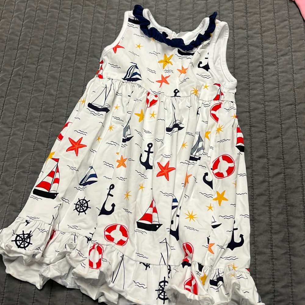 Girls Nautical dress size 3
